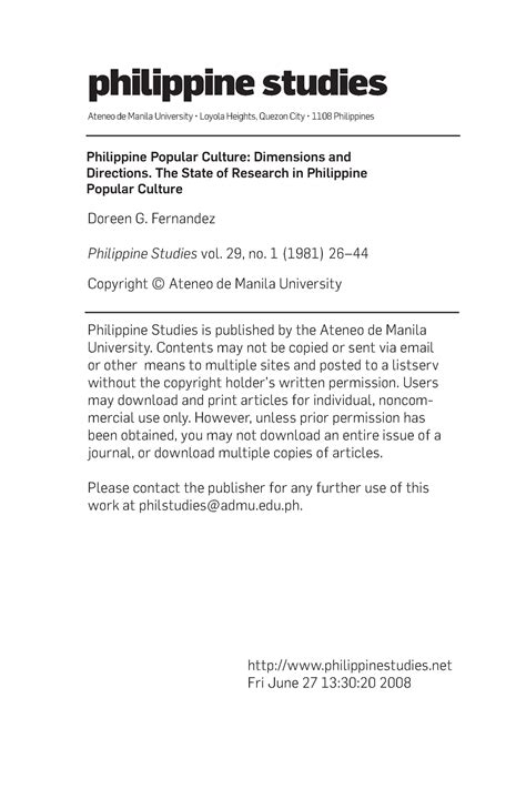 famous articles in the philippines